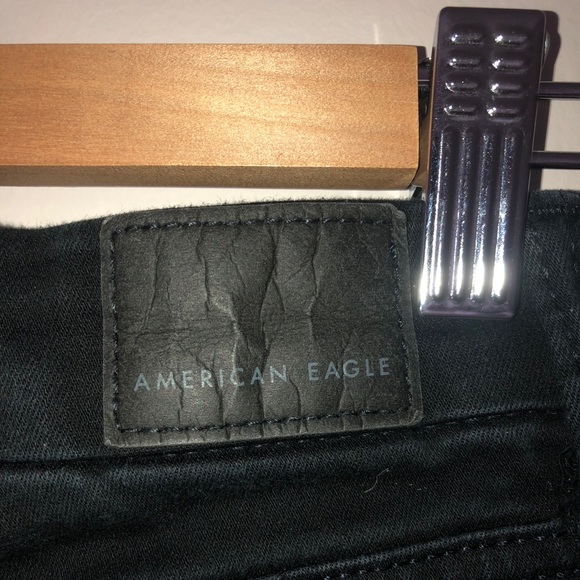 AE black high waisted shorts - Picture 4 of 4